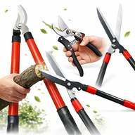 SEKATOR NOŻYCE ZESTAW 3szt DO ŻYWOPŁOTU KWIATÓW GAŁĘZI ZESTAW NARZEDZI 3SZT