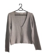 Kardigan Stradivarius szary rozmiar L