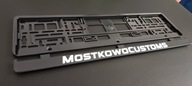 Ramka pod tablice rejestracyjną - dużo wzorów, Twój napis
