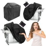 DUŻY POKROWIEC NA GRILL GAZOWY BBQ WODOODPORNY OSŁONA PLANDEKA 145x61x117