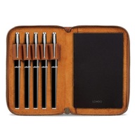 Londo Padfolio OTTO487 Piórnik skórzany brązowy 17,8x12,7x2,5 cm