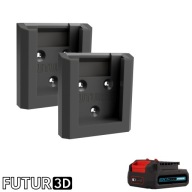 Uchwyt pojedynczy na akumulator Erbauer 12V EXT DualVolt z blokadą