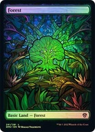 Karta Magic: The Gathering Forest 281 DMU FullArt *Foil*