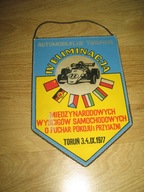 WYŚCIG SAMOCHODOWY o Puchar Pokoju i Przyjaźni TORUŃ 1977 Automobilklub PZM