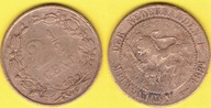 HOLANDIA 2 1/2 CENTS 1881 r.