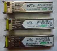 Moduł SFP WDM 1,25G, Optic ,LC, TX1550/RX1310, 3km, FV