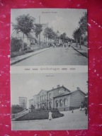 GRYFINO GREIFENHAGEN SZCZECIN PYRZYCE STARGARD BISMARCK STRASSE DWORZEC KOL
