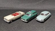 3 MODELE AUT - MERCEDES - VW - CITROEN - WIKING 1:87