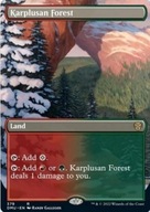 MTG Karplusan Forest Rare XDMU