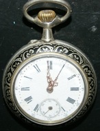 XIX wieczny zegarek kieszonkowy.