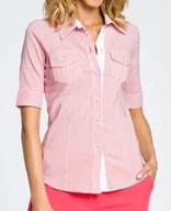 Klasyczna elegancka koszula taliowana PREZENT