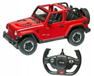 Auto R/C Jeep Wrangler Rubicon Red 1:14 Rastar