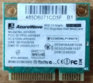 Karta WiFi AZUREWAVE AR5B95 ASUS X52J D01