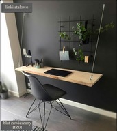 stół biórko blat zawieszany wiszące przy ścianie stół do pracy czy nauki