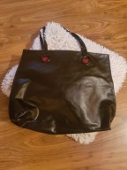 TOREBKA DAMSKA CZARNA KLASYCZNA DUŻA