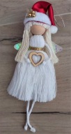 Aniołek handmade - makrama