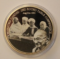 INDIE - MAHATMA GANDHI - 2ND ROUND TABLE CONFERENCE - NAK 500, CERTY, ETUI