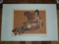 MEL RAMOS - Elephant Seal (2013) - 57cm x 38.5cm -POP ART- (WARHOL, BANKSY)