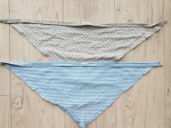 APASZKI DZIECIĘCE Chustki Trójkątne Tchibo 2 szt.