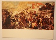 Jan Matejko - Bitwa pod Grunwaldem + ORYGINALNA CIEKAWA PIECZĄTKA