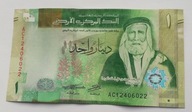 Jordania 1 dinar 2022