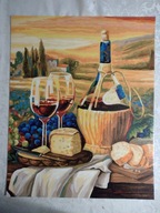 Obraz 8 ,,Spotkanie o zachodzie słońca,,