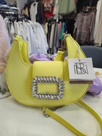 Torebka wizytowa żółta, kamienie Bestini Paris !!!