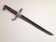 Bagnet Hirschfanger Prusy XIX w. skrócony (bez pochwy)