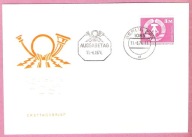 DDR 1974, FDC 3, Freimarken duży format, godło państwowe