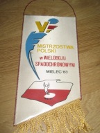 Mistrzostwa Polski w Wieloboju Spadochronowym 1983 ZSMP WSK MIELEC Aeroklub