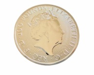 2019 Black Bull PLATYNA 100 funtów próba 999,50 waga 31,10 g oryginał