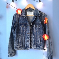 Klasyczna kurtka bluza jeansowa used Cropp 36 38 dla wysokiej