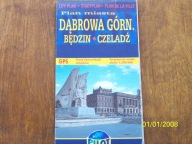 Dąbrowa Górnicza,Będzin,Czeladż plan miasta 1:20000
