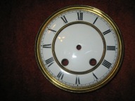 C. WERNER - STARA, PORCELANOWA TARCZA DO EKLEKTYKA - 14,5 CM 2502