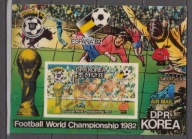1981 Korea MŚ Piłka Nożna Hiszpania'82 Mi blok 92 ** trójwymiarowe