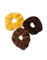 ZESTAW 3 X GUMKA DO WŁOSÓW SCRUNCHIE WELUROWA