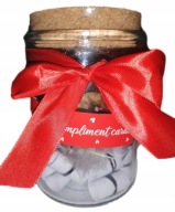 PREZENT NA WALENTYNKI ROCZNICA SWIETA POWODY MIŁOŚCI SŁOIK KOMPLEMENTY