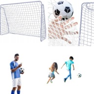 Wzmocniona Super Mocna siatka do metalowej bramki piłkarskiej 213x150x90 cm