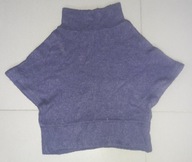 Fioletowa narzutka nietoperz 8/9lat kimono