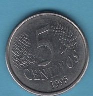 (1BZ57) Brazylia 5 centavo, 1995