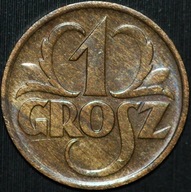 1 grosz 1935 - menniczy egzemplarz