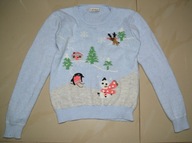 NEXT, sweterek zimowy, rozm. 140