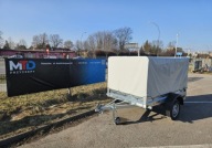 Neptun N7-202 PTS Przyczepa 202x125x30cm SKRECANA RAMA MOCNA 750kg z PLAND