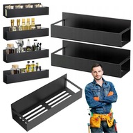 PÓŁKA KUCHENNA NA PRZYPRAWY ORGANIZER REGAŁ MAGNES LODÓWKĘ 2X ŁAZIENKA