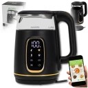 CZAJNIK ELEKTRYCZNY Z REGULACJA TEMPERATURY SZKLANY 1,7L Panel dotykowy