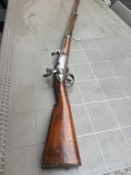 Pruski sztucer snajpera gwintowany ,wz.1845 , muszkiet