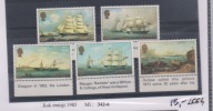 LATARNIE MORSKIE,ŻAGLOWCE, JERSEY Mi: 342-6 L664