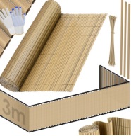 Osłona balokonowa , tarasowa, mata 100 x 300 cm PVC