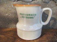 Okolicznościowy Kremowy Mlecznik_Porcelit TUŁOWICE PRL