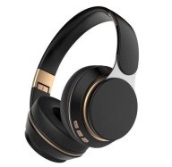 Słuchawki Nauszne Bezprzewodowe Czarne Bluetooth Dźwięk HD H6